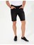 Erkek Siyah Slim Fit Jean Şort 50251534-VR046 2