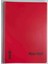 Sıngle Color A4 40 Yaprak Çizgili Pp Kapak Spiralli Defter Kırmızı 1