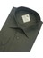 Klasik %100 Cotton Uzun Kollu Terletmeyen Kışlık Flanel Kumaş Koyu Haki Gömlek (Regular Kalıp) 2