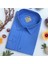 Klasik %100 Cotton Uzun Kollu Terletmeyen Kışlık Flanel Kumaş Mavi Gömlek (Regular Kalıp) 1