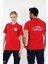 Acil Sağlık Yakalı Tshirt Kısa Kol Nakışlı - Kırmızı 4