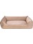 Techmrt Pet Comfort Delta Leo Ekru Köpek Yatağı L 80X105CM 1