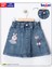 Çocuk Etek Kot Denim Jeans Etek 2