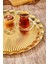 35 cm Gold Tepsi – Parlak Yüzeyli Şık Servis ve Sunum Tepsisi 3