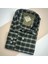 Klasik %100 Cotton Uzun Kollu Terletmeyen Kışlık Flanel Kumaş Zümrüt Gömlek (Regular Kalıp) 1
