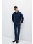 Erkek Martin Mavi Black Koyu Puslu Mavi Jean Pantolon 0037890982 3
