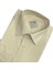Klasik %100 Cotton Uzun Kollu Terletmeyen Kışlık Flanel Kumaş Krem Gömlek (Regular Kalıp) 3