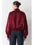Bordo Astarlı Kadın Bomber Ceket MG2545 4