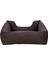 Techmrt Pet Comfort Alpha Köpek Yatağı Kahverengi W Mor Biye M 80X65CM 3