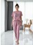 Kadın Pembe Kısa Kol Pijama Takım 1