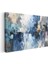 Kanvas Yatay Duvar Tablosu Kanvas Soyut Mavi Tonlari Ev Ofis Salon Modern Duvar Tablosu 1