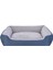 Techmrt Pet Comfort Bravo Duo Köpek Yatağı Mavi/gri Peluş Xl 105X80CM 1