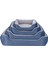 Techmrt Pet Comfort Bravo Duo Köpek Yatağı Mavi/gri Peluş Xl 105X80CM 4
