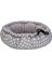 Techmrt Pet Comfort Sunflower Kedi ve Köpek Yatağı Çift Taraflı Gri Dot/peluş 60CM 1