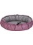 Techmrt Pet Comfort Sunflower Kedi ve Köpek Yatağı Çift Taraflı Pembe/gri 85CM 2