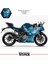 Cfmoto 250SR Sticker Kaplama Punisher Motor Kaplama Modeli Hazır Kit 1
