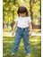 Kız Çocuk Pantolon Denim Jeans 2