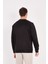 Rahat Kesim Dokulu Ottoman Kumaş Baskılı Erkek Sweatshirt -R2601 4