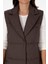 Kadın Koyu Kahverengi Yelek (Dokuma) 50308605-VR084 6
