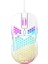 Kablolu Rgb Işıklı Oyuncu Mouse Beyaz Renkli Mouse Fare 3
