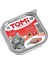Techmrt Tomi Kedi Dana Etli ve Kümes Hayvanlı Alüminyum Yaş Mama 100GR (Pate) 1