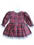 Laura Baby Ekoseli ve Fiyonklu Kız Bebek /çocuk Özel Gün/doğum Günü /party Elbise 4