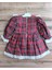 Laura Baby Ekoseli ve Fiyonklu Kız Bebek /çocuk Özel Gün/doğum Günü /party Elbise 6