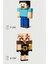 Minecraft Steve ve Piglin Brute Set Hareketli Eklemli Figür 1