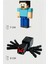 Minecraft Steve ve Spider Örümcek Set Hareketli Eklemli Figür 1