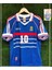 98 Dünya Kupası Fransa Milli Takımı Zinedine Zidane Nostalji Forması (Blue) T-Shirt 3