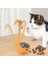 Kuğu Şeklinde Lazerli ve Mama Hazneli Kedi Oyuncağı 3