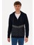Erkek Lacivert Hırka (Örme) 50315668-VR033 1
