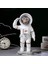 Modern Astronot Maymun Figür Biblo 13 cm Ev Ofis Masa Süsü Dekoratif Uzay Temalı Hediyelik Heykel 1