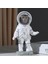 Modern Astronot Maymun Figür Biblo 13 cm Ev Ofis Masa Süsü Dekoratif Uzay Temalı Hediyelik Heykel 4