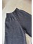 Beli Lastikli Triko Pantolon- Gri 4