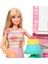 HJY94 Barbie Brooklyn ve Malibu Pasta Yapıyor Oyun Seti Kız Erkek Çocuk Oyuncak Eğitici Oyuncaklar 4