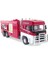 Die Cast Model Çek Bırak Merdivenli Itfaiye Kamyonu Kız Erkek Çocuk Oyuncak Eğitici Oyuncaklar 1