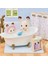 Sylvanian Families Banyo ve Duş Seti 5739 Kız Erkek Çocuk Oyuncak Eğitici Oyuncaklar 3