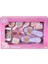 4376 Pretty Pinky Kokoş Terlik Gözlük Tarak Set -Sunman Kız Erkek Çocuk Oyuncak Eğitici Oyuncaklar 1