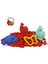 Fun Dough Kinetik Kum 1000 G Kırmızı Kız Erkek Çocuk Oyuncak Eğitici Oyuncaklar 3