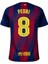 Barcelona 2025-2026 Iç Saha Pedri 8 Yetişkin Futbol Forması 3