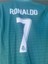 C.ronaldo Turkuaz Uzun Kol Retro Forma 454 3