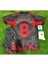 Arsenal 2026 Alevli Panter Desenli Martin Odegaard #8 Yeni Sezon Çocuk Forması 4’lü Set 1