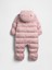 Bebek Pembe Lightweight Şişme Tek Parça Tulum 3