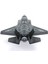 Çek Bırak Metal F-35 Benzeri Koyu Gri Savaş Uçağı Sesli Işıklı Kız Erkek Çocuk Oyuncak Eğitici Oyunc 5