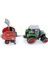 Sürtmeli Die Cast Yeşil Traktörlü Biçerdöver Kız Erkek Çocuk Oyuncak Eğitici Oyuncaklar 4