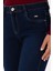 Kadın Koyu Mavi Pantolon (Jean) 50317626-DN0023 5