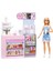 HXN94 Barbie Kahve Dükkanı Oyun Seti Kız Erkek Çocuk Oyuncak Eğitici Oyuncaklar 2