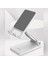 EH101 Katlanabilir Masaüstü Telefon Tablet Tutucu Beyaz 1