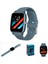 Akıllı Saat Vücut Isı Göstergeli Androıd Ios Bluetooth Mavi Everest Everwatch EW-511 1